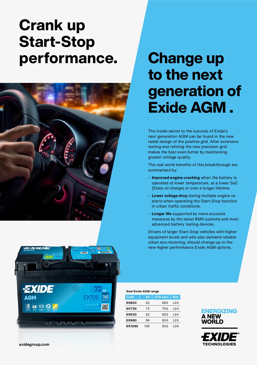 Exide Radial